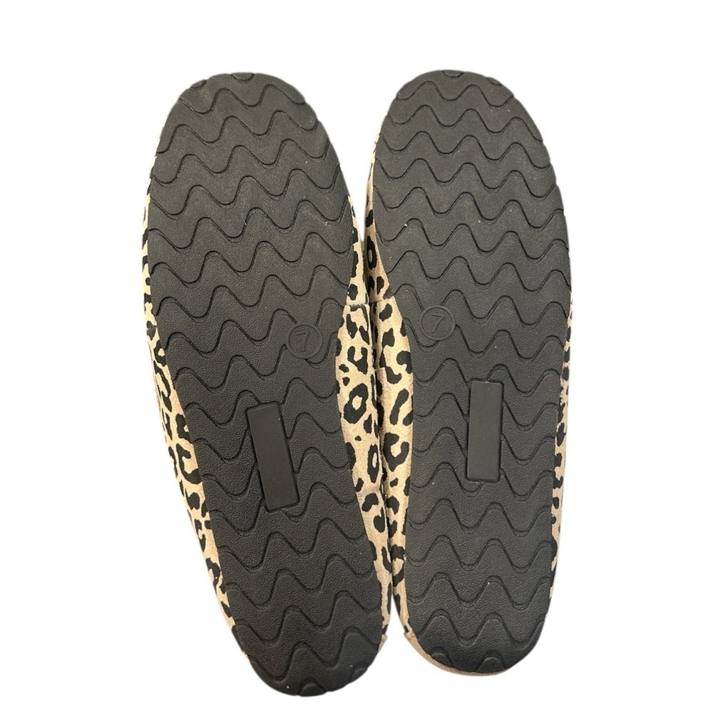Stars Above Tan Leopard Print Moccasins - Picture 5 of 6